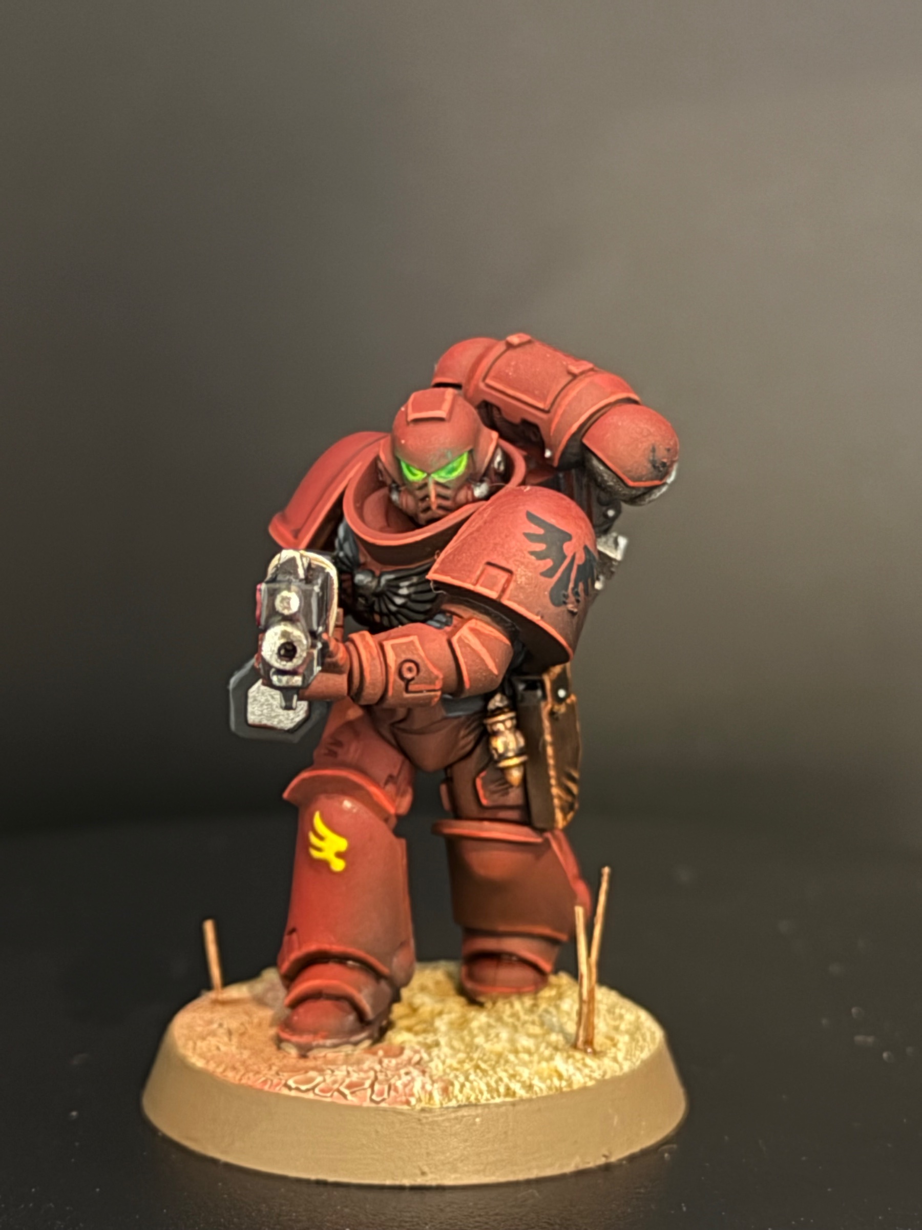 Finished result for Blood Angel Red